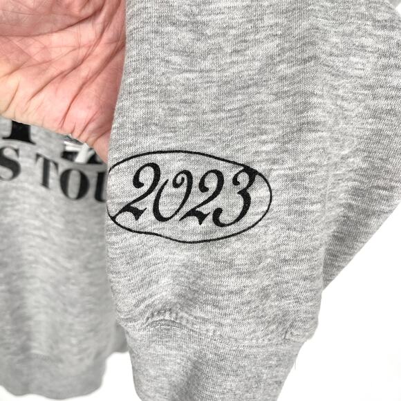 Taylor Swift Eras 2023 Concert Tour Official Merchandise Sweatshirt Sz L Gray - Picture 4 of 11